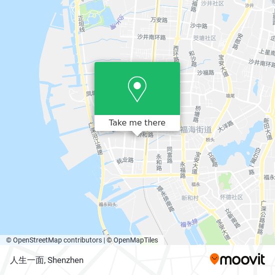人生一面 map
