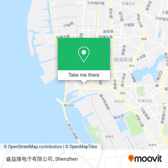 鑫益隆电子有限公司 map