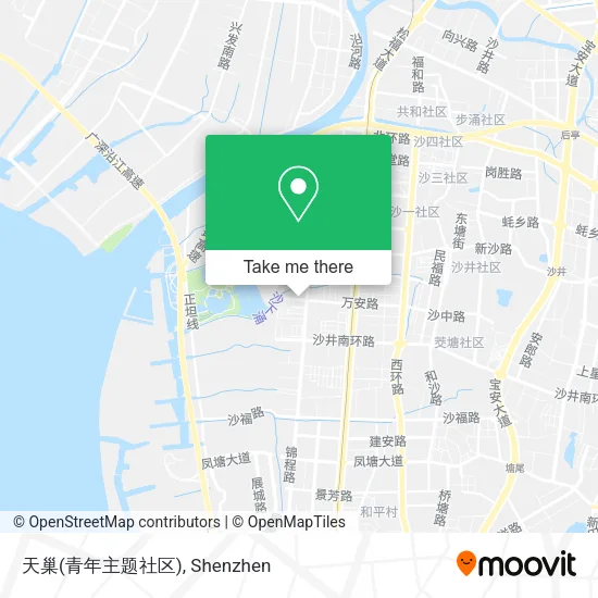 天巢(青年主题社区) map
