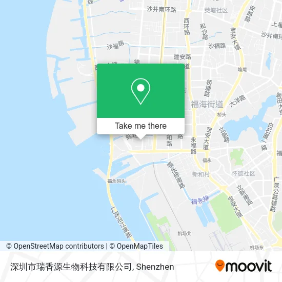 深圳市瑞香源生物科技有限公司 map