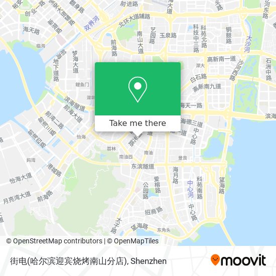 街电(哈尔滨迎宾烧烤南山分店) map