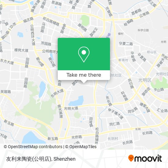 友利来陶瓷(公明店) map