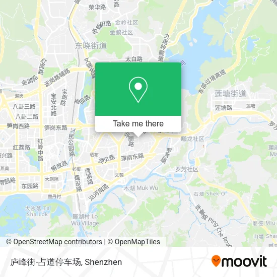 庐峰街-占道停车场 map