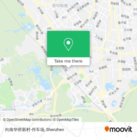 向南华侨新村-停车场 map