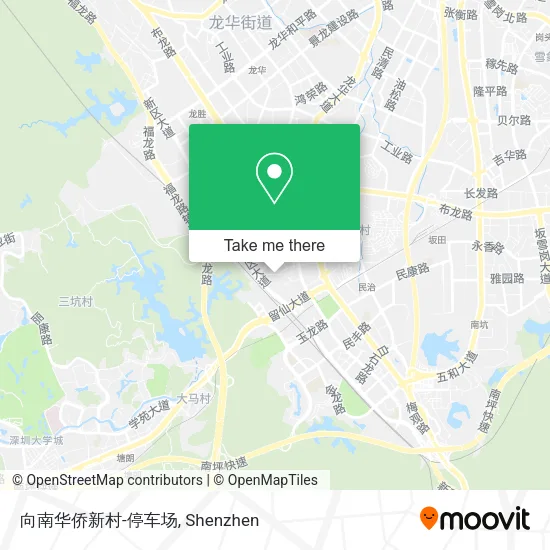 向南华侨新村-停车场 map
