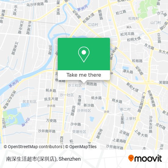 南深生活超市(深圳店) map