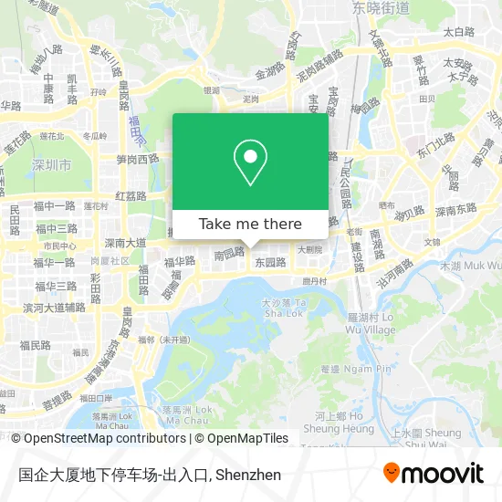国企大厦地下停车场-出入口 map