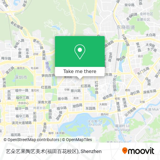 艺朵艺果陶艺美术(福田百花校区) map