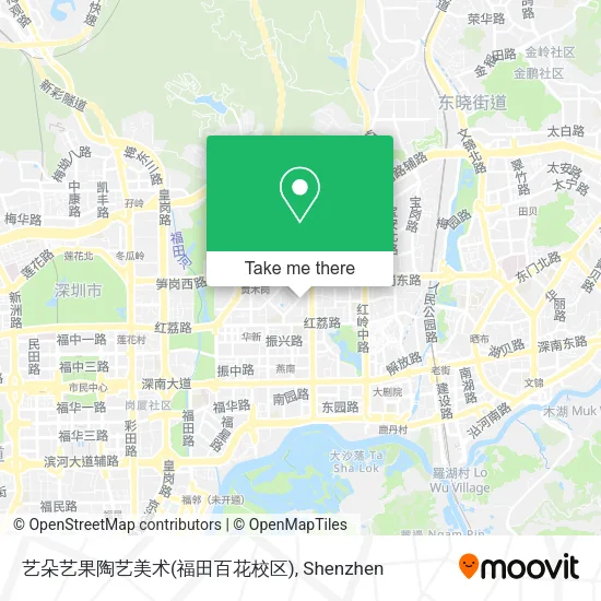 艺朵艺果陶艺美术(福田百花校区) map