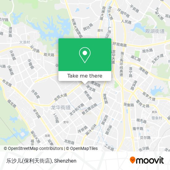 乐沙儿(保利天街店) map
