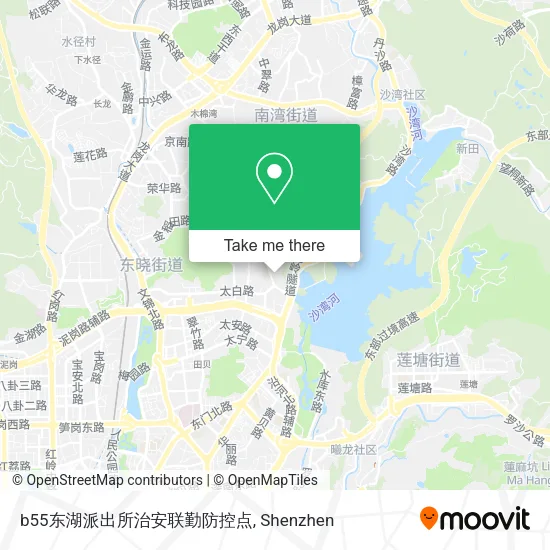 b55东湖派出所治安联勤防控点 map