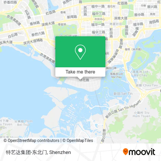 特艺达集团-东北门 map