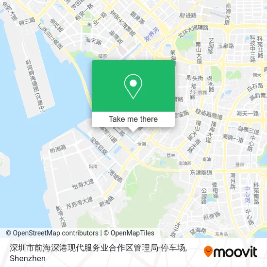 深圳市前海深港现代服务业合作区管理局-停车场 map