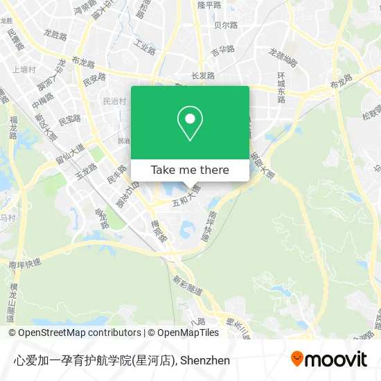 心爱加一孕育护航学院(星河店) map