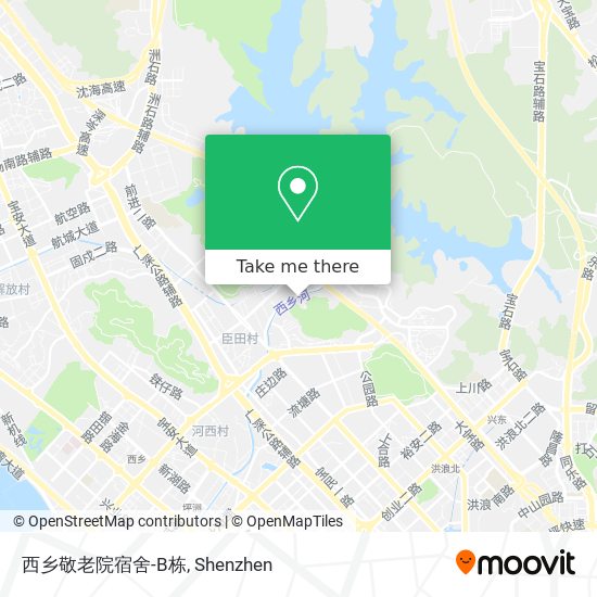 西乡敬老院宿舍-B栋 map