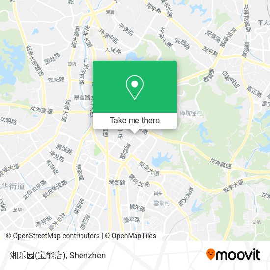湘乐园(宝能店) map
