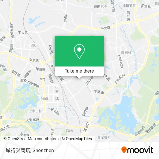 城裕兴商店 map