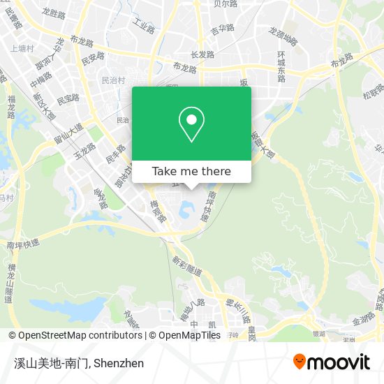 溪山美地-南门 map