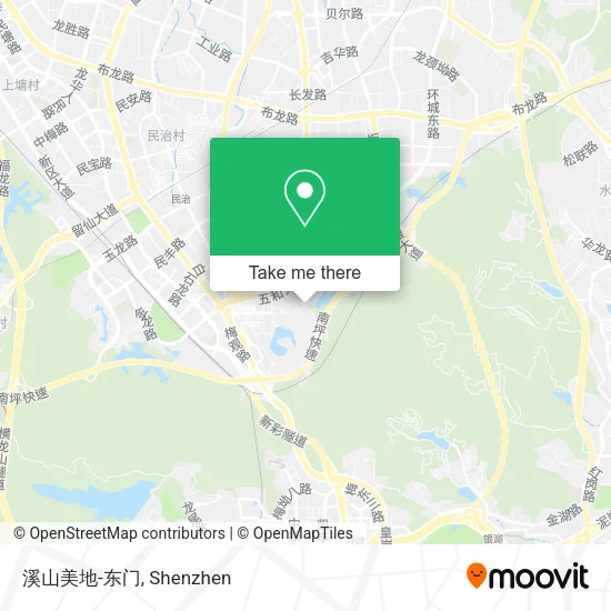 溪山美地-东门 map