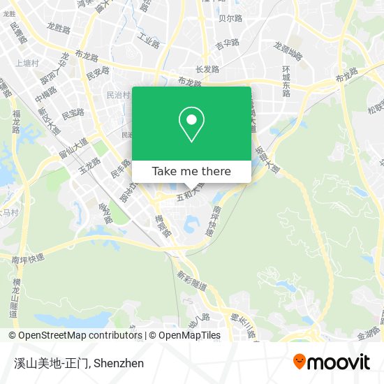 溪山美地-正门 map