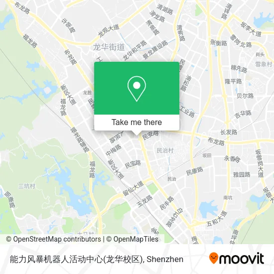 能力风暴机器人活动中心(龙华校区) map