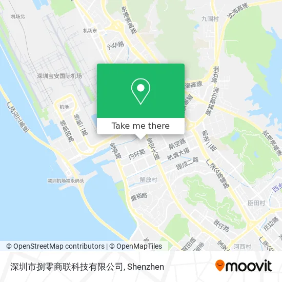深圳市捌零商联科技有限公司 map