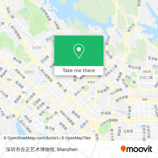深圳市合正艺术博物馆 map
