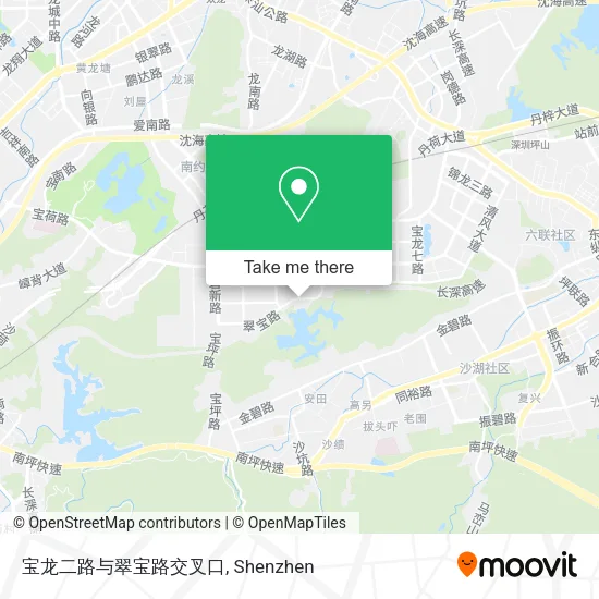 宝龙二路与翠宝路交叉口 map