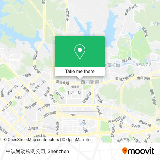 中认尚动检测公司 map