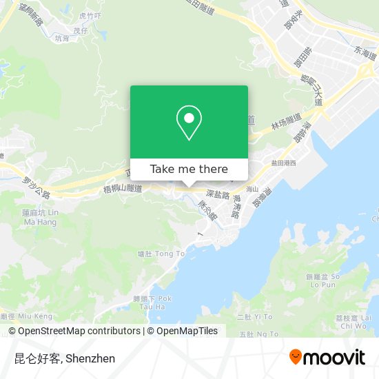 昆仑好客 map
