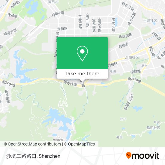 沙坑二路路口 map