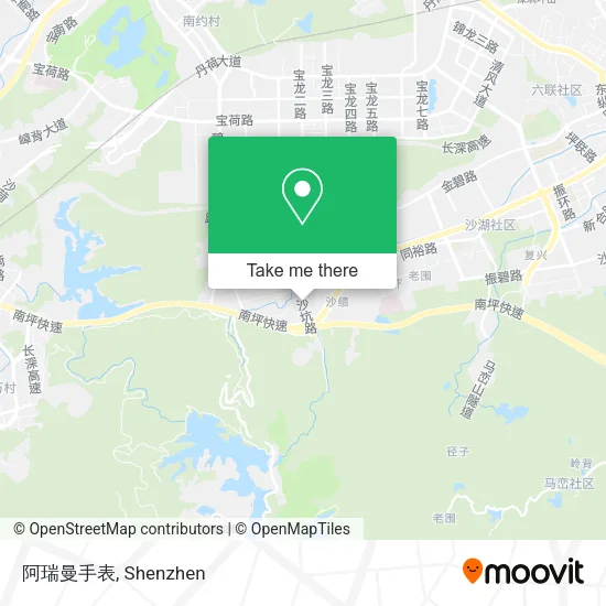 阿瑞曼手表 map