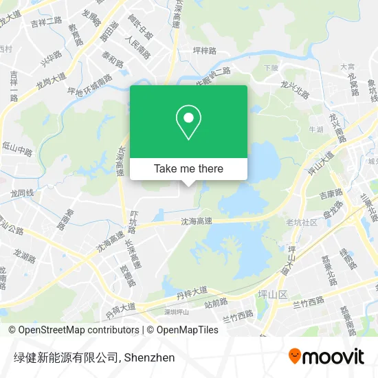 绿健新能源有限公司 map