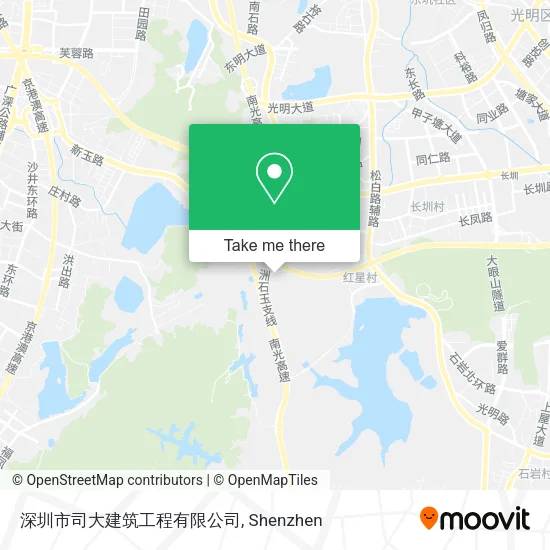 深圳市司大建筑工程有限公司 map