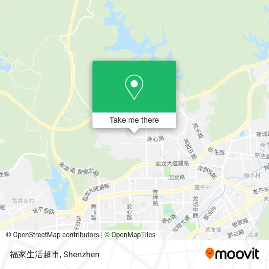 福家生活超市 map