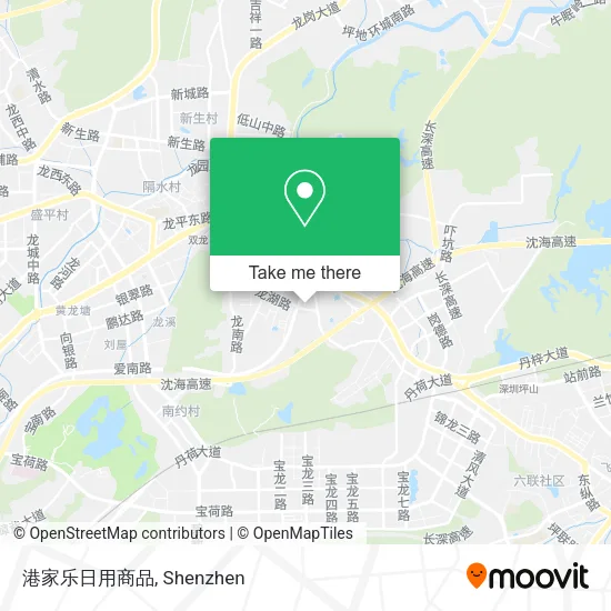 港家乐日用商品 map
