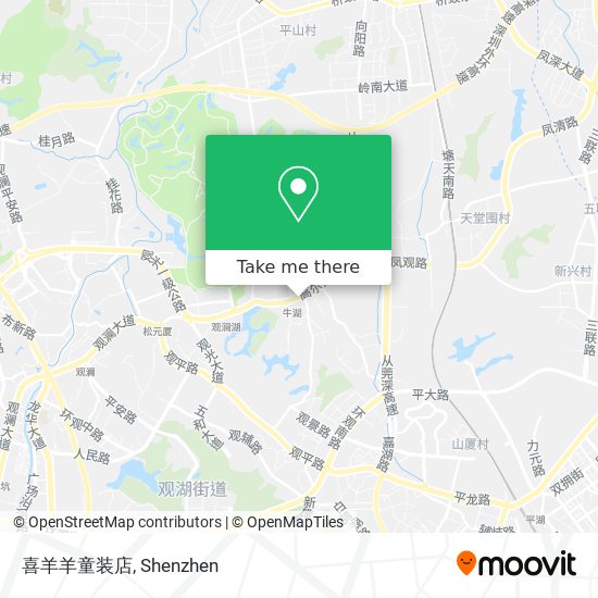 喜羊羊童装店 map