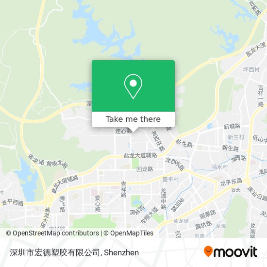 深圳市宏德塑胶有限公司 map