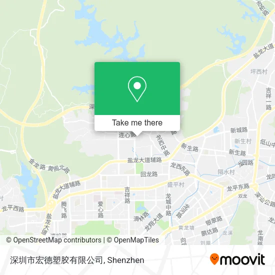 深圳市宏德塑胶有限公司 map