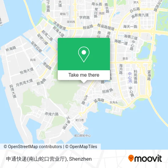 申通快递(南山蛇口营业厅) map