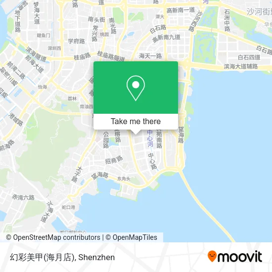 幻彩美甲(海月店) map