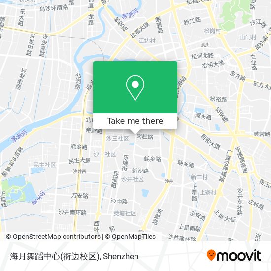 海月舞蹈中心(衙边校区) map