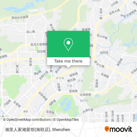 湘里人家湘菜馆(南联店) map