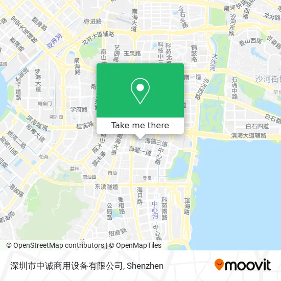深圳市中诚商用设备有限公司 map