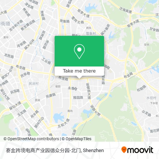 赛盒跨境电商产业园德众分园-北门 map