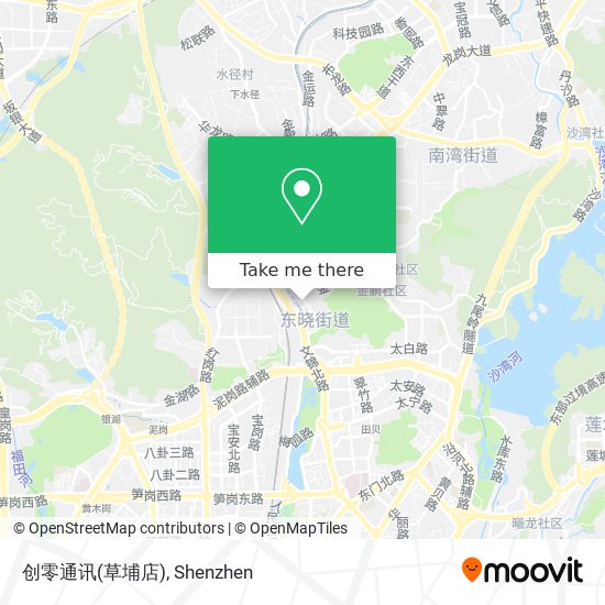 创零通讯(草埔店) map