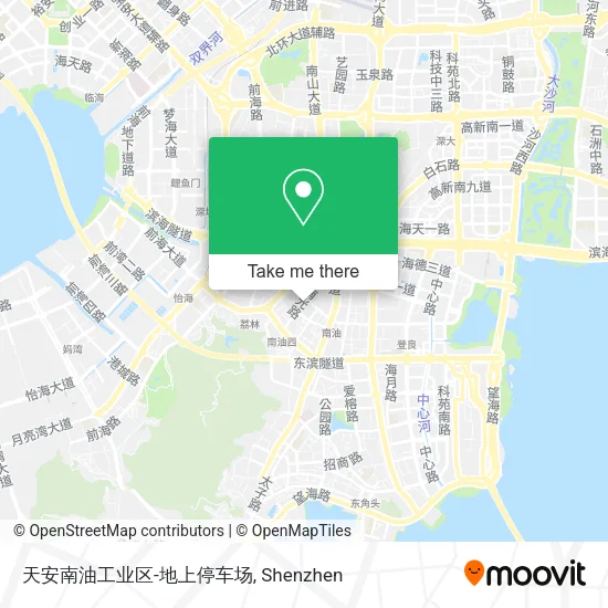 天安南油工业区-地上停车场 map