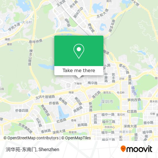 润华苑-东南门 map