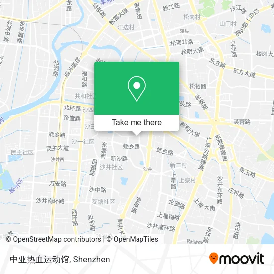 中亚热血运动馆 map