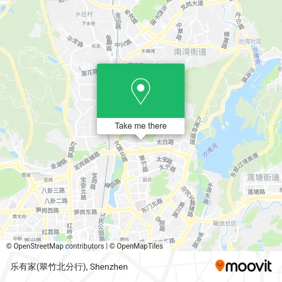 乐有家(翠竹北分行) map